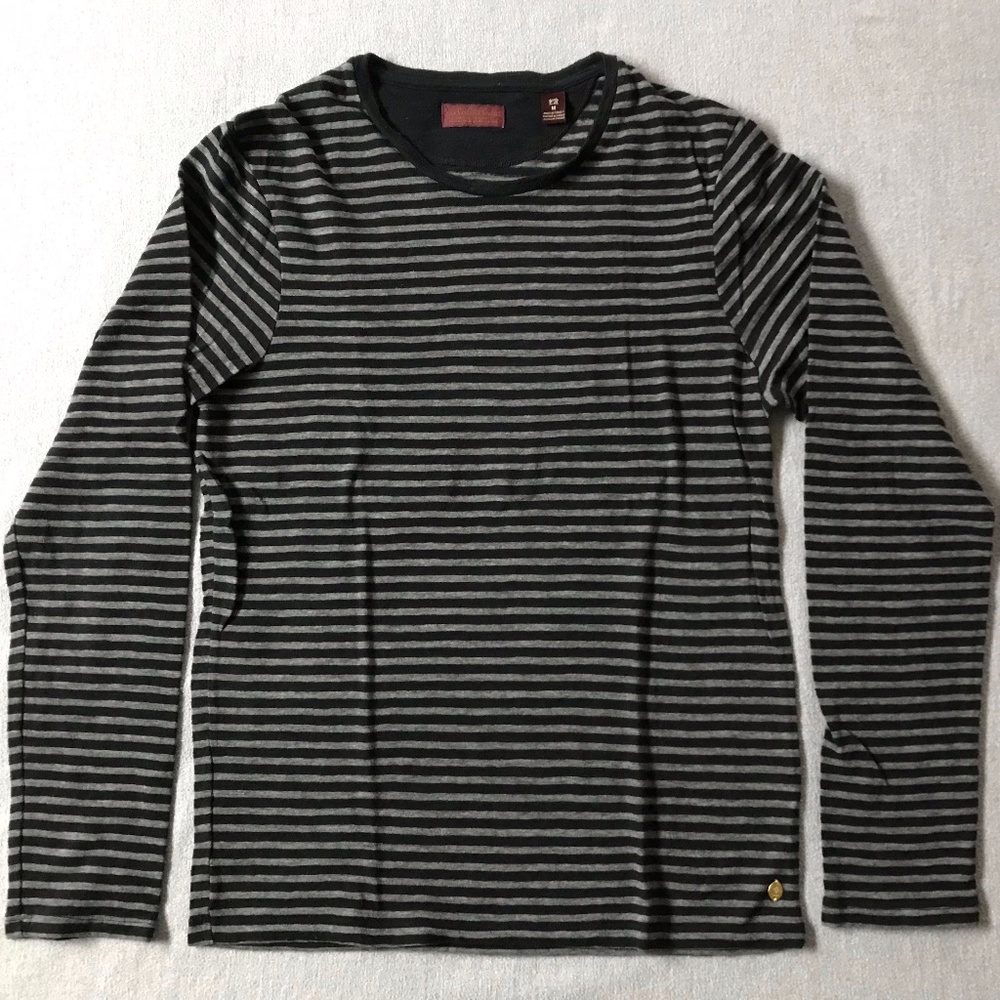 Scotch & Soda Men's striped sweater, size Medium
